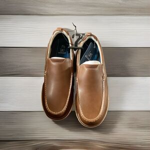 George Men's 7.5 Brown Casual Slip-on Lightweight Shoes